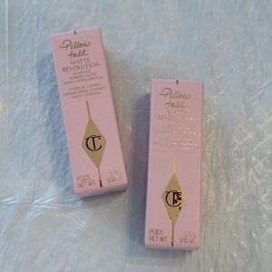 Charlotte Tilbury Lipstick - Pillow Talk Medium - 2 NIB Tubes